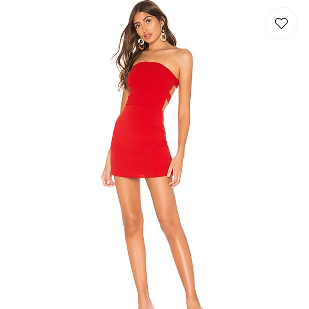 Revolve Red minidress